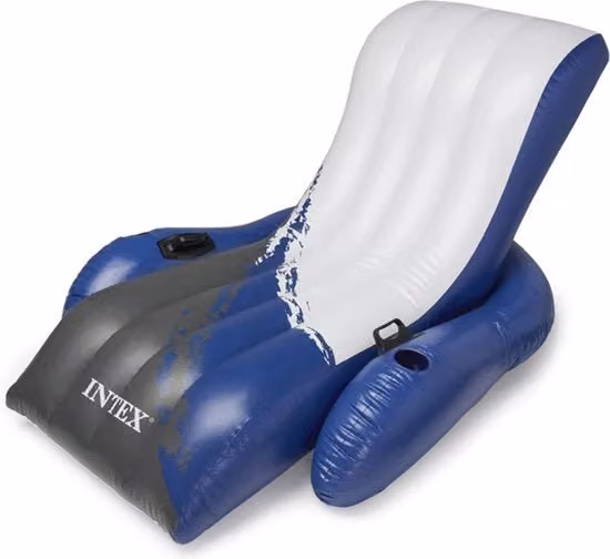 Sedia da giardino gonfiabile - Angolo relax multicolore per adulti, 180 x 135 cm