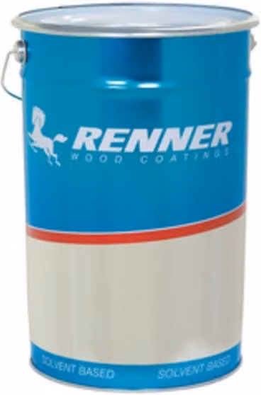 Renner Vernice Monocomponente Opaca Trasparente per Legno a Base Solvente 5 l