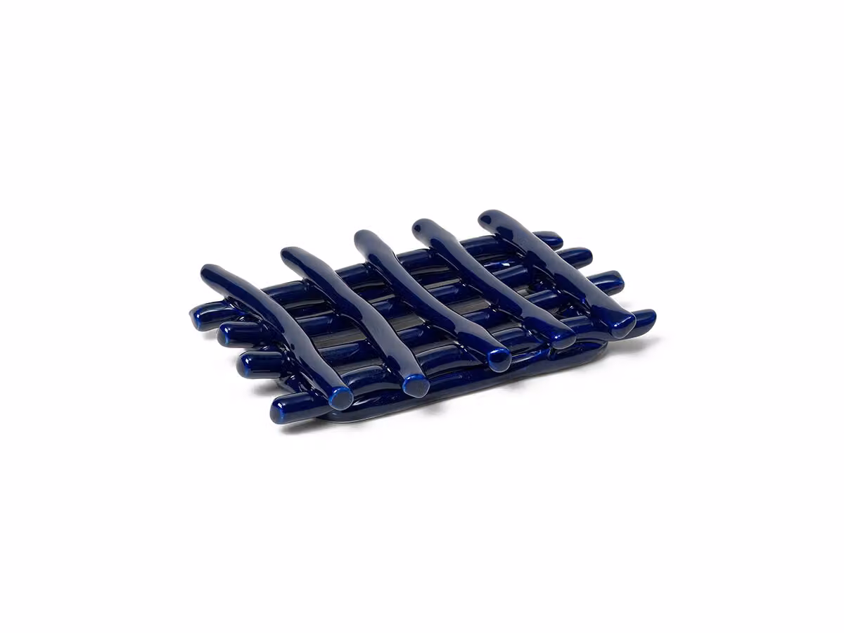 Ceramic Portasapone - Blu