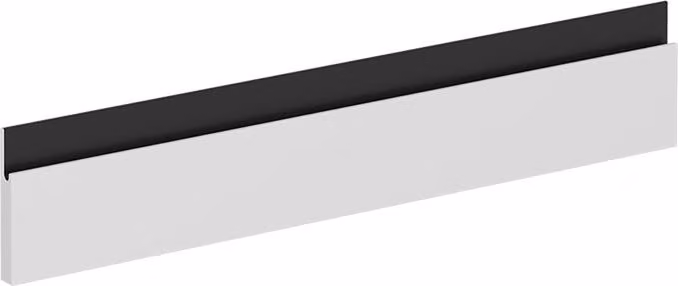 Frontale cucina Vicco R-Line Bianco 59.6 x 11.2 cm frontale del mobile per mobile da incasso forno, Model 39497
