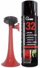 Avvisatore Acustico Completo di Tromba 300 32 ml 300 ml 12 Pezzi