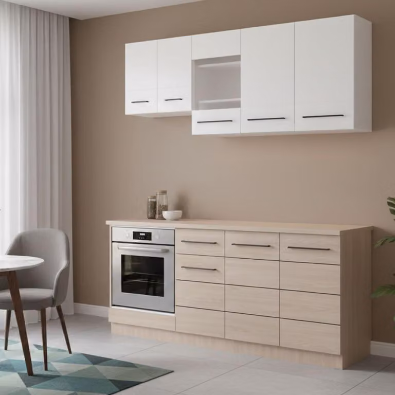 Colombo - Cucina, Bianco, un Cassetto, Elettrodomestici non inclusi