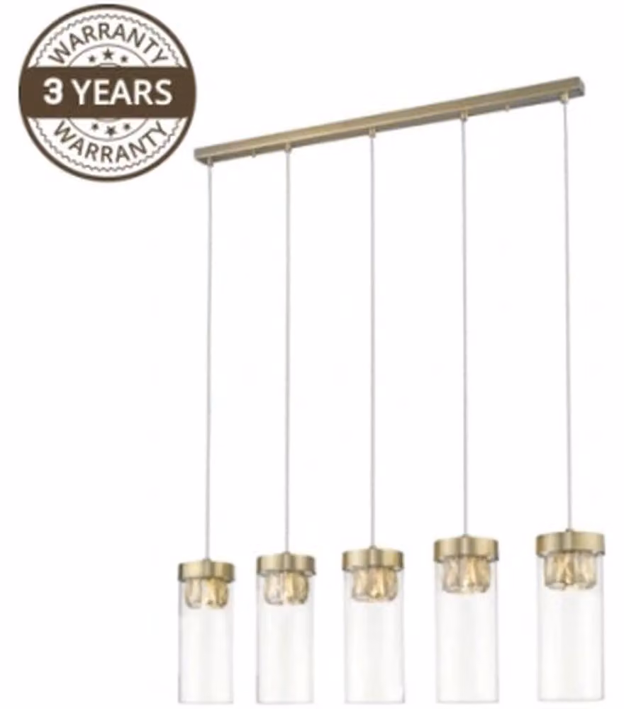 Lampada a sospensione PORTO 20101AB-5F 5x25W G9