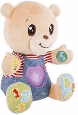 Peluche Orso delle Emozioni Chicco Multicolore Bilingue Altezza: 17,5 cm