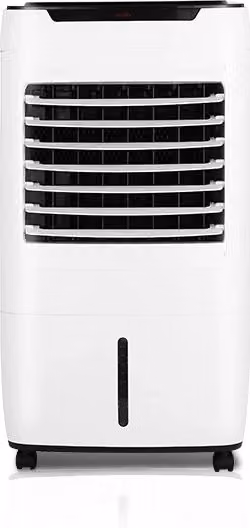 Raffrescatore Evaporativo Portatile KRS EVC10 1200 m³/h con Telecomando e Serbatoio 18 L – Bianco