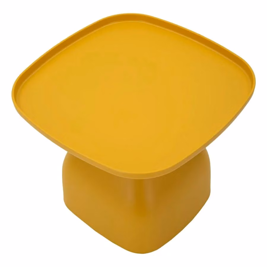 Tavolino Gea Mauro Ferretti Giallo L/P/H: 48 x 48 x 38 cm – 2