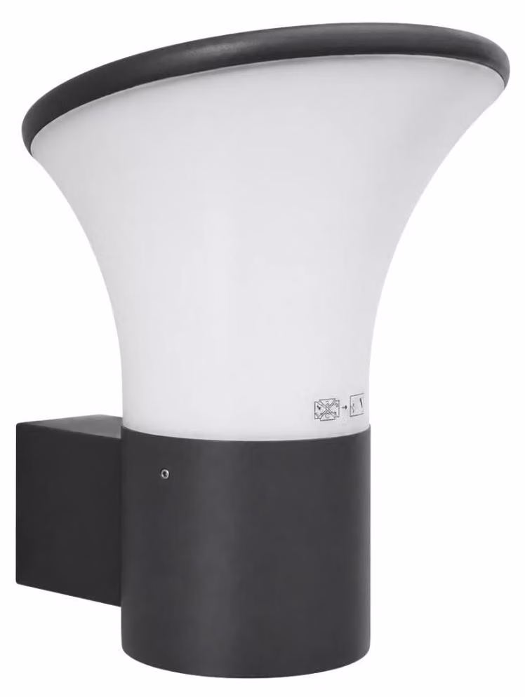 Applique da Esterno Belen in Alluminio Grafite E27 IP44