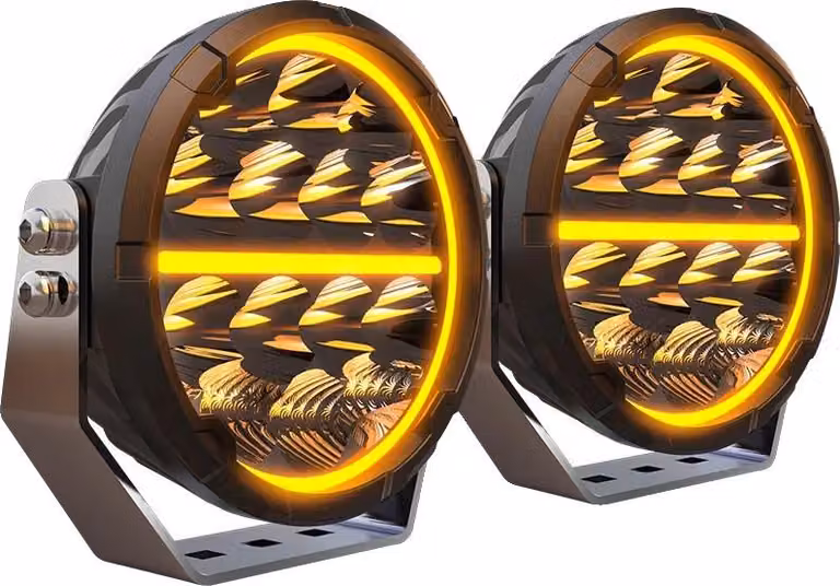 Luce da lavoro a LED, combinazione spot/flood, alta luminosità, 2PC da 6,5"
