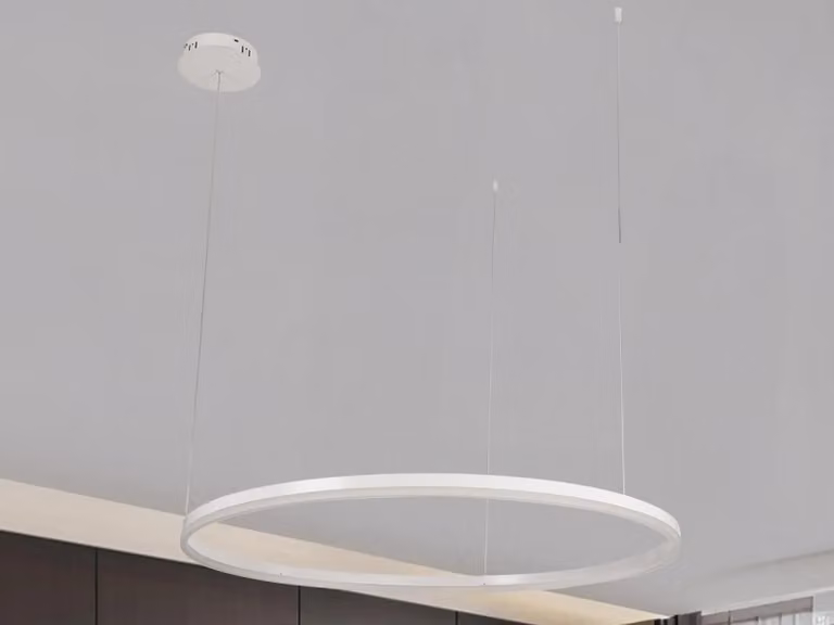 Lampada a sospensione LED NEDES con telecomando - 100 cm, 72W - Lampade a sospensione (J4380/W)