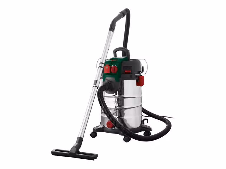 PARKSIDE Aspirapolvere per liquidi e solidi PWD 30 / 1500 Watt Casa Hobby Giardino Officina