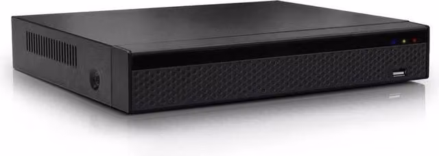 Atlantis A11-NVR1600-AK NVR 16 Canali 4K 8MP 25fps con HDMI, VGA, Gigabit LAN, ONVIF 2.2 e supporto App iOS/Android, colore Nero