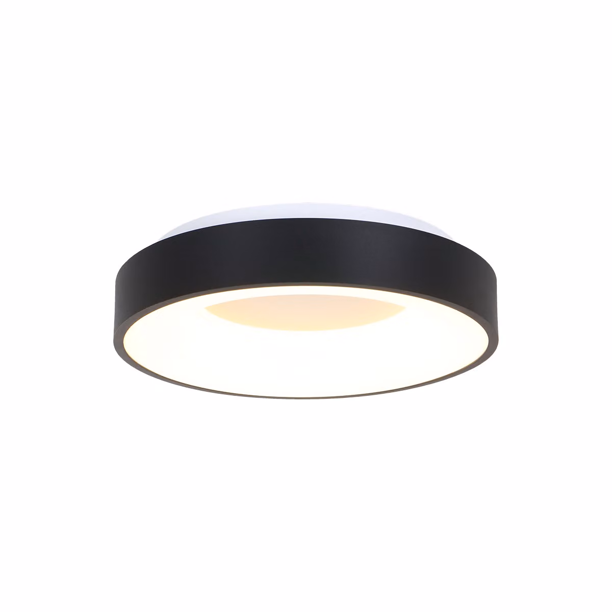 Plafoniera - nero - Ringlede -  plastica metallo - Ø 38cm - LED - 2562ZW - Steinhauer
