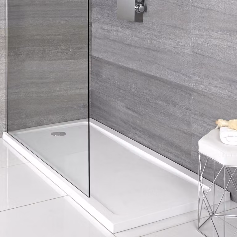 Piatto Doccia Rettangolare Bianco - Antiscivolo - 1700mm x 700mm