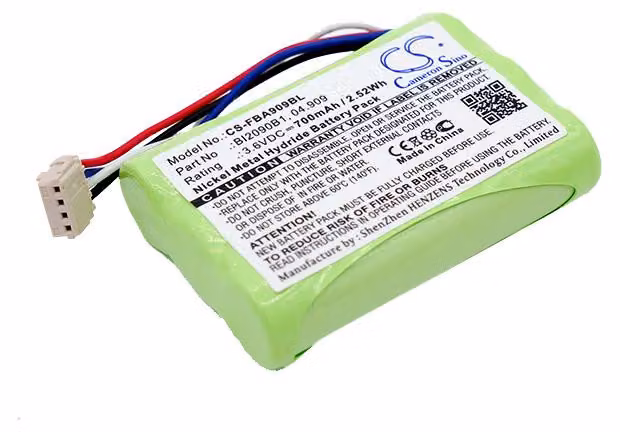 TECHTEK Batteria compatibile con [HBC] Cubix sostituisce 04.909, per BI2090B1