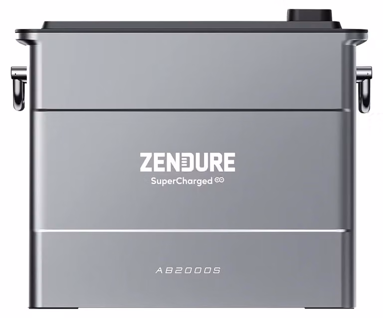 Zendure AB2000S SolarFlow 1920Wh LiFePO4 batteria supplementare con IVA 0% secondo §12 Abs. 3 UstG