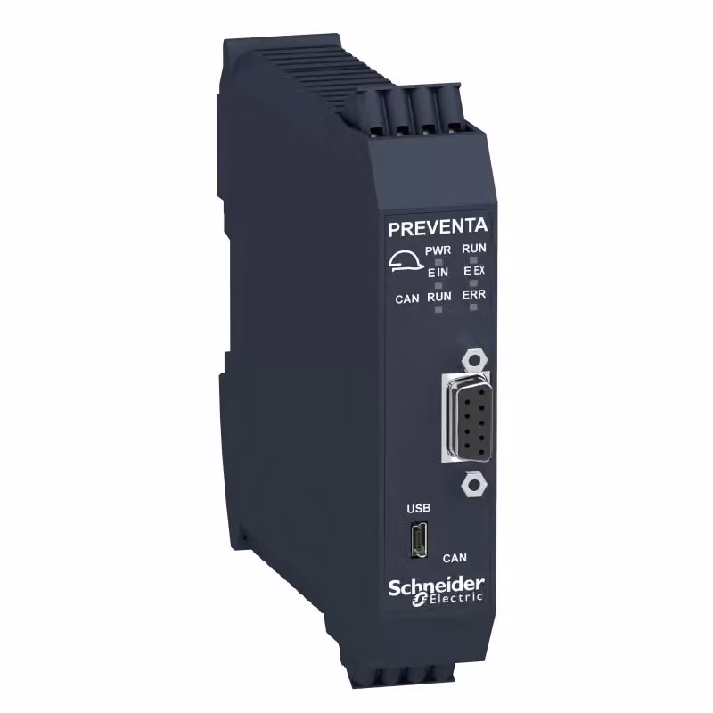 Modulo bus di campo CANopen Schneider Electric, 1x SUB-D, controllore di sicurezza Modicon XPSMCM, morsetti a molla XPSMCMCO0000COG