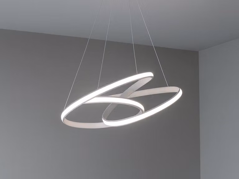 Lampada a sospensione a LED con telecomando, 85W - TA2308/W