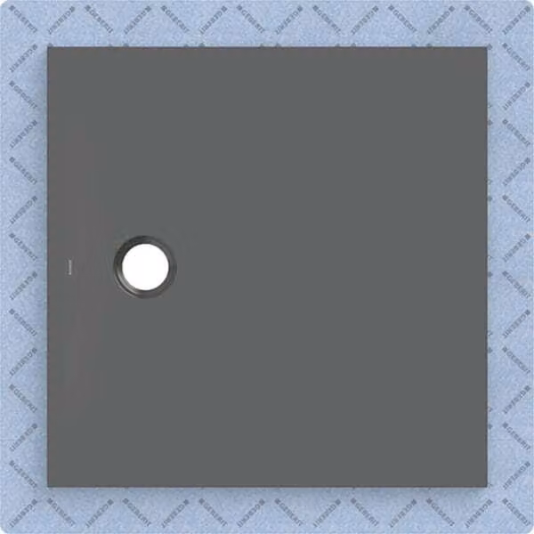 Geberit CleanFloor30 surface de douche, intégrée, avec voile d'étanchéité, 90x90cm, 551.011.DM.1, 551.011.DM.1