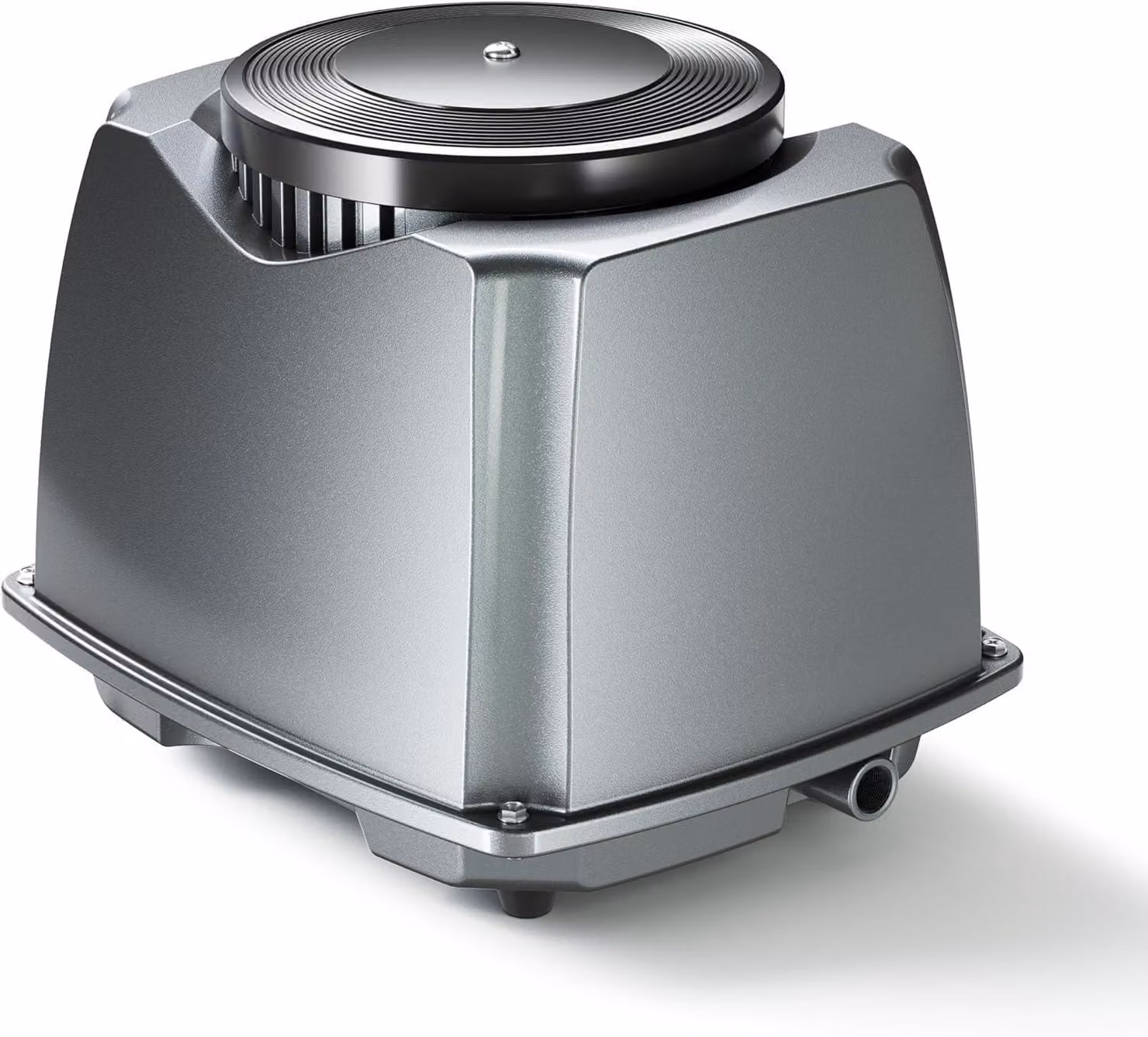 Pompa di aerazione CAP-100, 70 W, pompa d'aria per acquari da 80 m³ e stagni, aeratore per stagni con una portata di 100 litri al minuto e 16 uscite d'aria, pompa di ossigenazione silenziosa