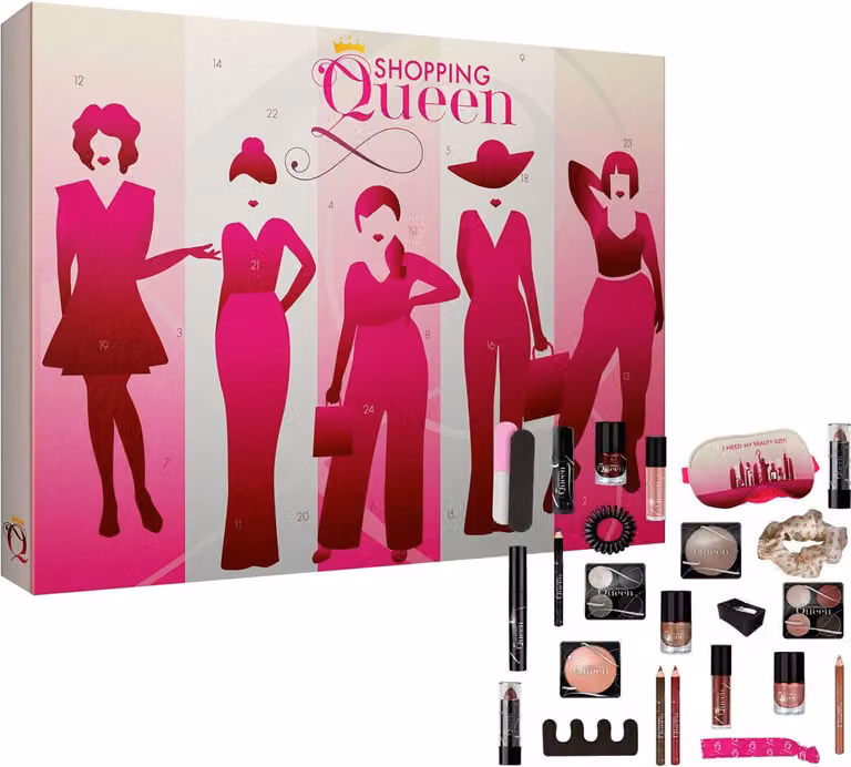 Calendario dell'Avvento "Shopping Queen Beauty" da 24 pezzi
