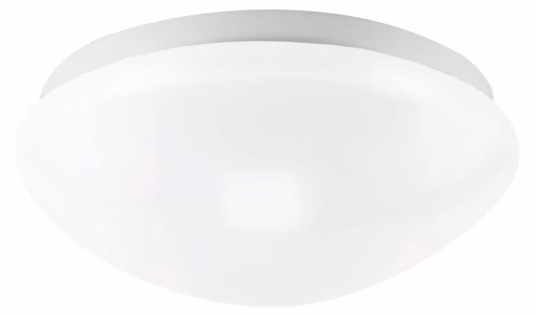 Plafoniera plafond bianco rotonda Ø27,5cm sensore di movimento per corridoio camera da letto 1xE27 25W TELMA Struhm