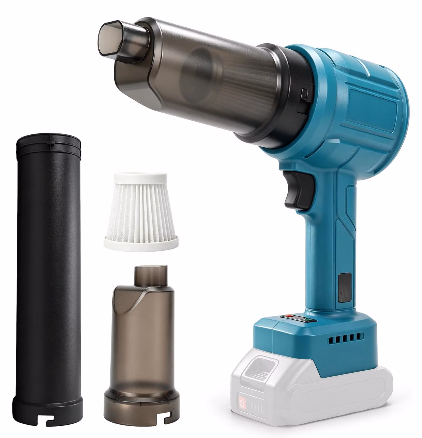 Soffiatore e aspirafoglie 2-in-1, 18 V, motore brushless ad alte prestazioni