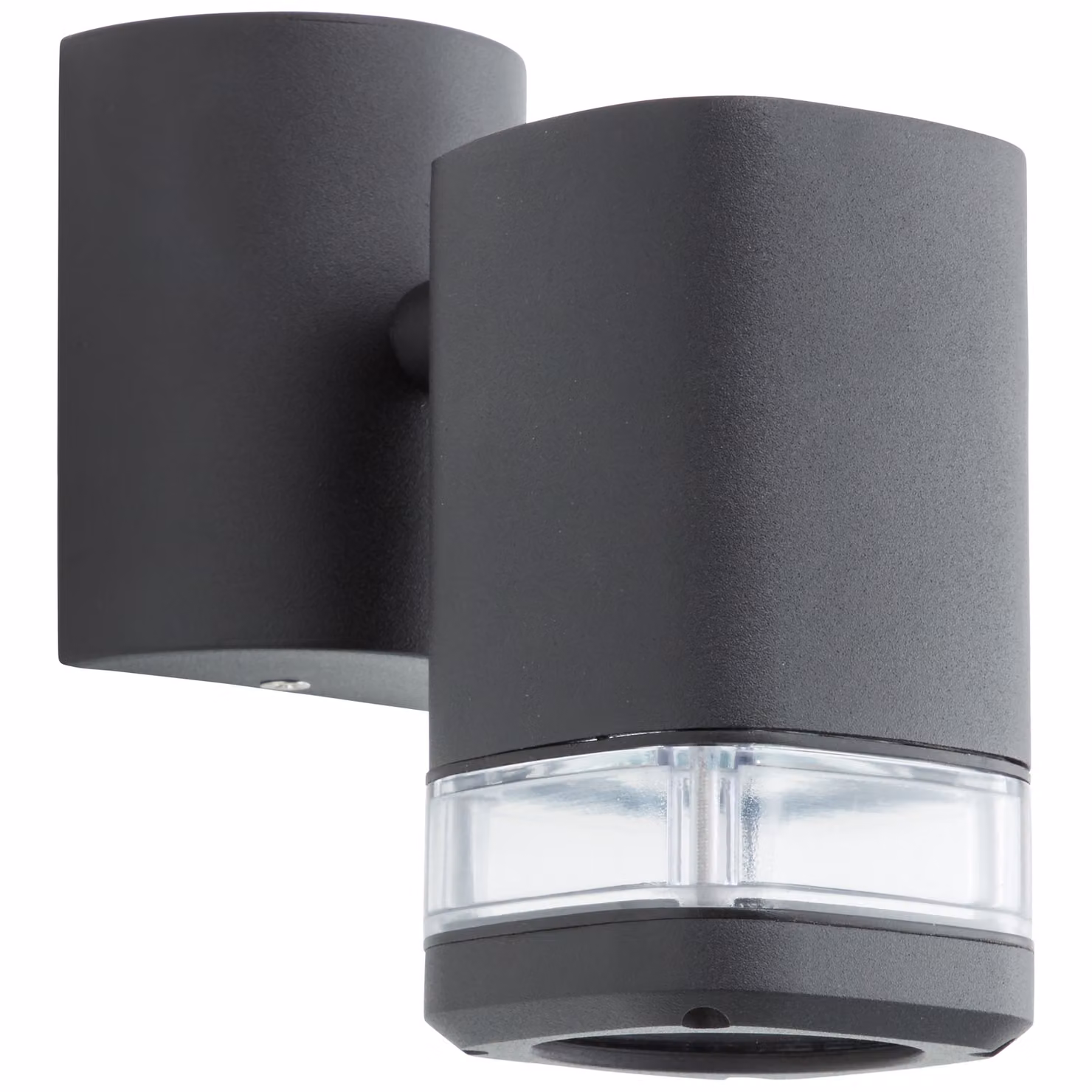 BRILLANTE applique nera a sospensione JANDY | Down Light | dimmerabile con una sorgente luminosa adeguata | 1x presa GU10 max. 18 watt | metallo/plastica | IP44