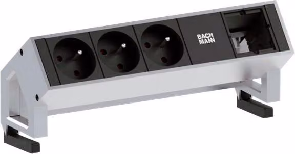 BACHMANN DESK2 3x contatto di terra 1x ABD GST18 Inox