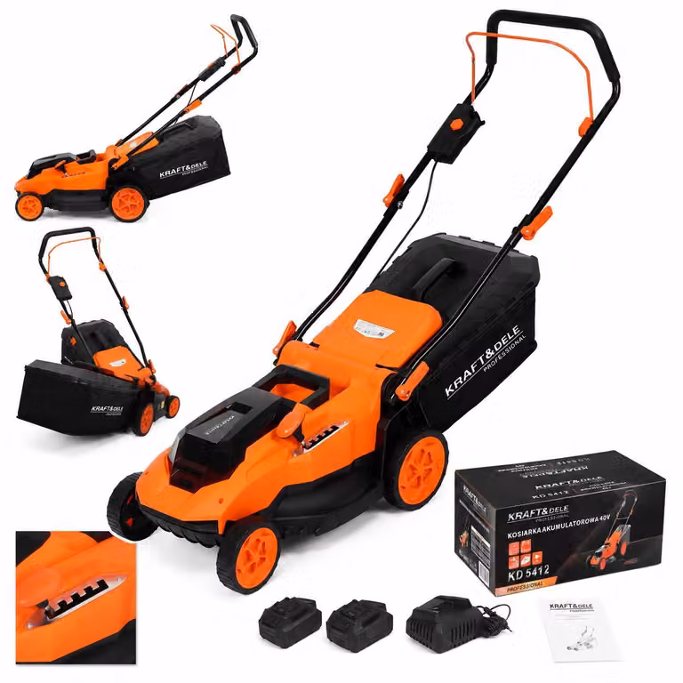 Tagliaerba AKU Kraft&Dele KD5412, 43 cm, 20V, 6Ah