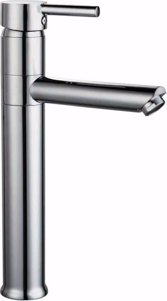High basin mixer - ROUSSEAU - DOVER - Eco-stop - Chrome