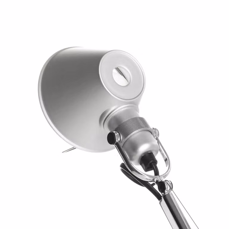 Artemide Lampada da scrivania Tolomeo Micro, dimmerabile, Alluminio / Grigio / Zincato, Studio / Ufficio, Alluminio, Design, Lampada da tavolo