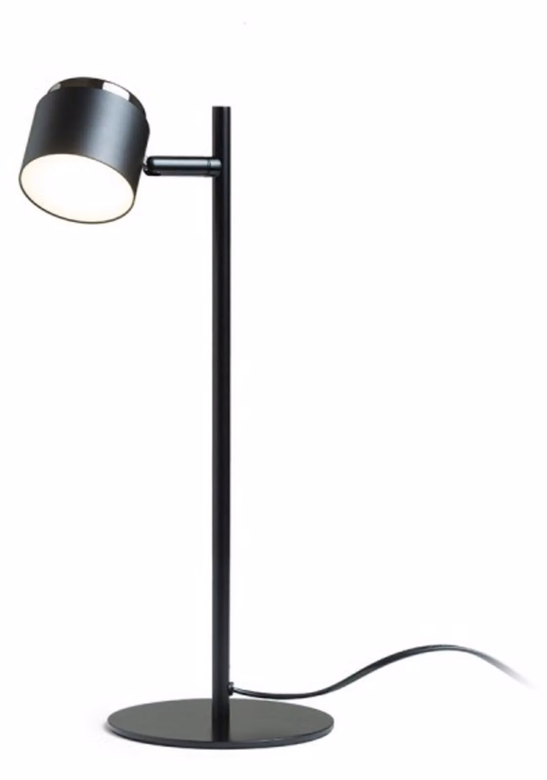 RED - DESIGN RENDL RENDL NOVA Lampada da tavolo, cromo nero/acrilico color latte, 230 V, LED, 4,2 W, 3000 K, R14275