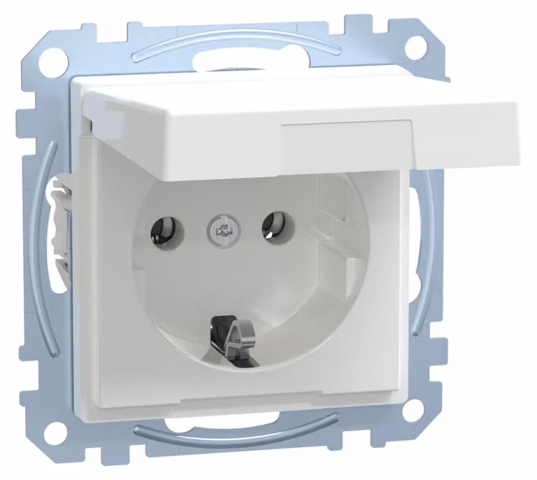 Merten SCHUKO presa di corrente aws/gl MEG2311-0325