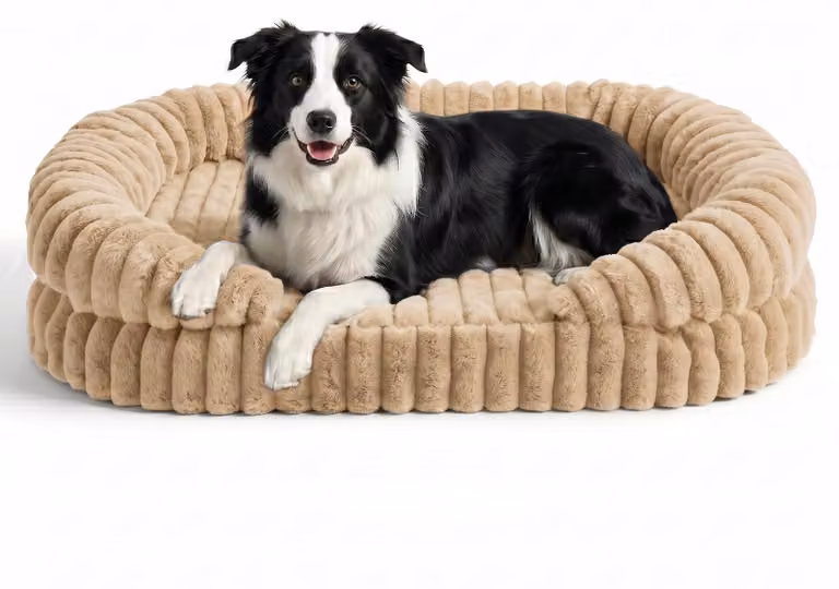 Cuccia ortopedica per cani in memory foam, 90x65 cm