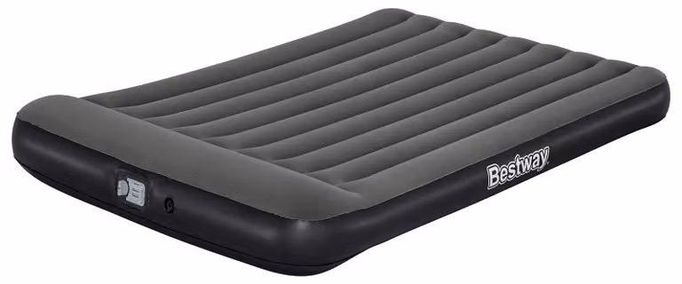 Materasso gonfiabile Bestway, per 2 persone, dimensioni 203 x 152 x 22 cm, colore nero