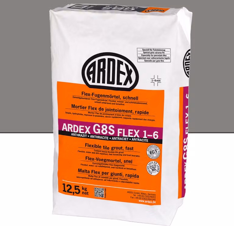 ARDEX G8S Flex-Fugenmörtel Grau 12,5kg Sack