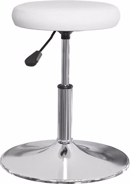 Sedie da Pranzo 6 pz Bianche in Similpelle 3085588