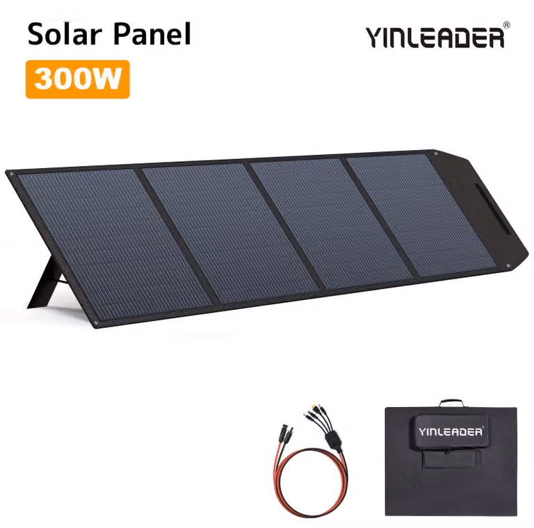 Pannello solare - Pannello fotovoltaico - Pannello pieghevole - Pannello solare portatile - Pannello solare monocristallino