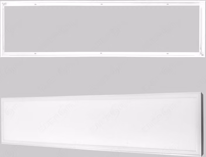 Cornice per pannello LED 120x30cm cornice per montaggio a superficie cornice per installazione a soffitto cornice per montaggio in alluminio Bianco
