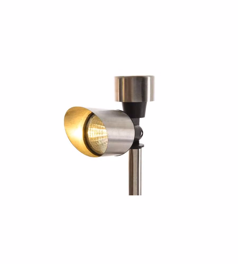 Kaemingk Lampade Solari LED - Cromato - 23,5 cm