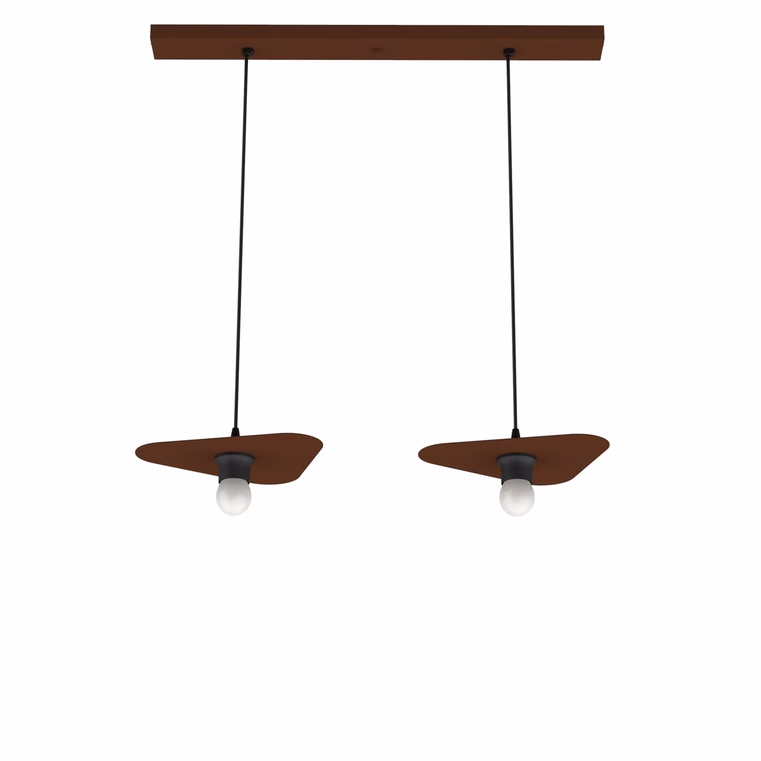 Lampada A Sospensione Cloud Lineare A 2 Luci, Monocolore Opaca