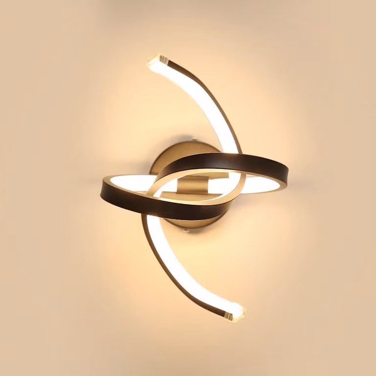 Lampada da parete LED Osairous, 20W, realizzata in acrilico, illuminazione da parete moderna per corridoio, scala, ingresso, camera da letto, luce bianca calda 3000K