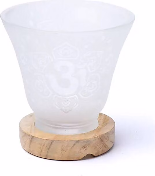 Lampada con pietre preziose OHM con cavo e LED -- 12x12 cm: ordina online