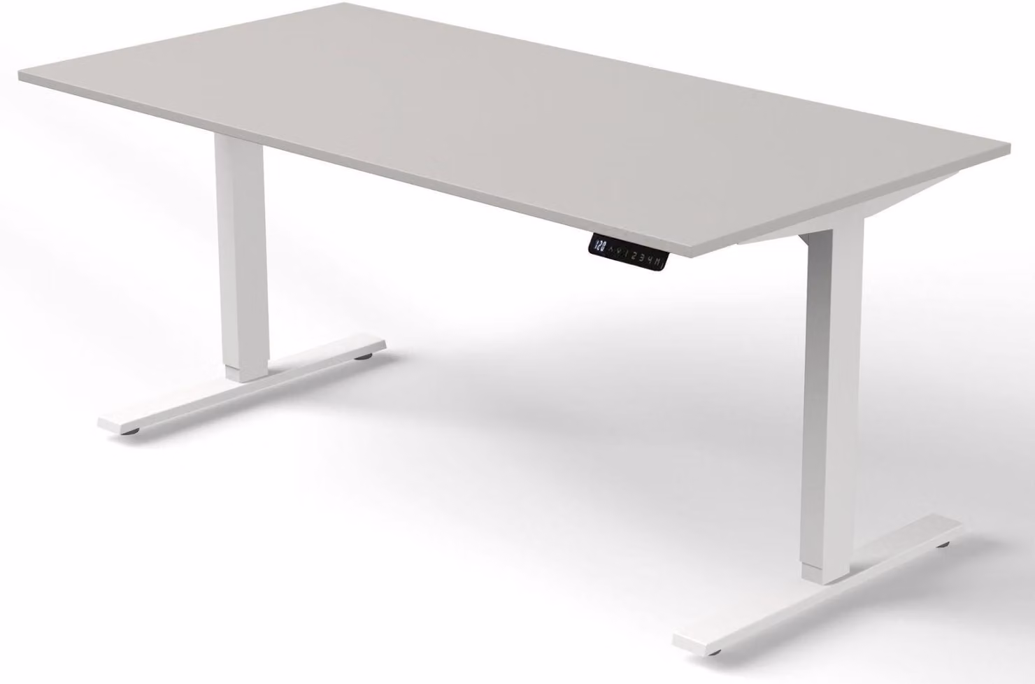 kerkmann 3809 kerkmann Scrivania per sedia a rotelle Move 3, (L) 1.600 mm, grigio