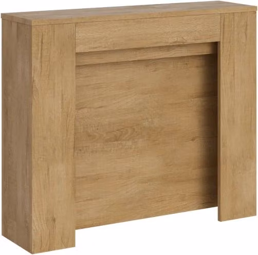 Consolle allungabile 90x25/211 cm Kivra Quercia Natura