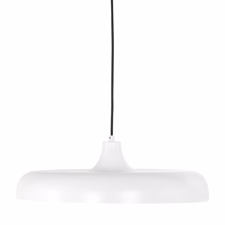 Lampada a sospensione - bianco - Krisip - plastica metallo - Ø 50cm - E27 - 2677W - Steinhauer