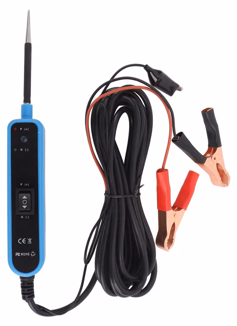 Blau DC6, tester per circuiti automobilistici da 0 a 24 V, 7 A, corrente di interruzione, protezione da cortocircuito, sonda di potenza per automobili