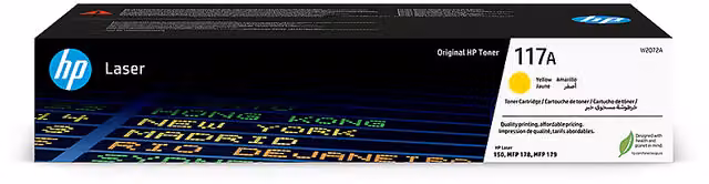 Cartuccia Toner HP 117A W2072A Giallo per Stampa Laser – 1
