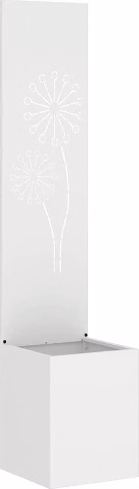 Schermo per privacy in giardino Traforo Bianco 32 x 150 cm