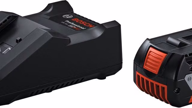 Set batteria al litio Bosch Professional Starter Set GBA 4,0Ah e caricabatterie GAL 18V-40 nero